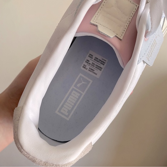 Puma Cali Dream Pastel and White Platform Sneakers - Picture 7 of 8